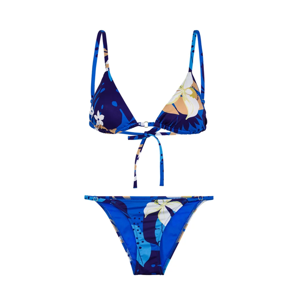 Heliophilia - String Bikini Üstü-Tropical Blue