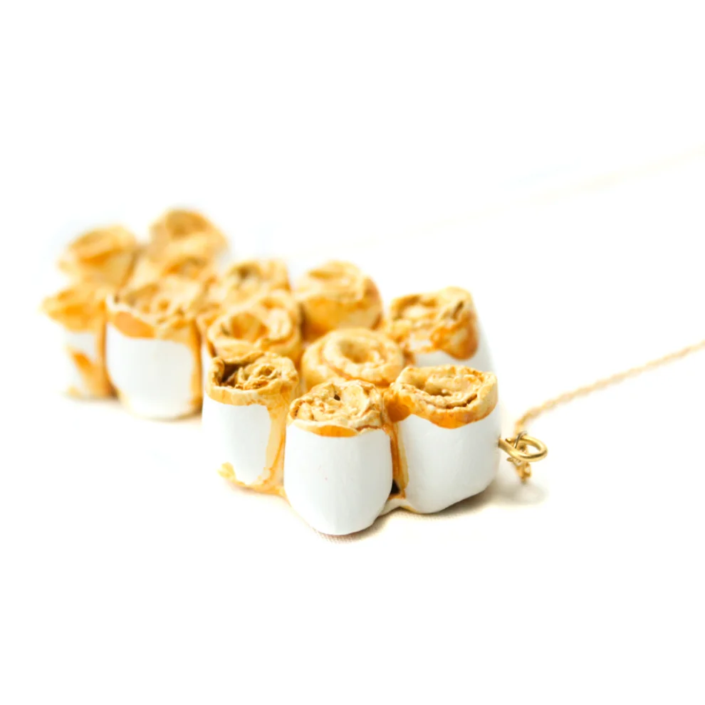 Dem Atelier - Yellow Roses Necklace