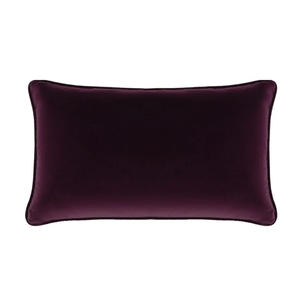 Alpaq Studio - Swallow Hand-painted Cushion On Silk Shantung