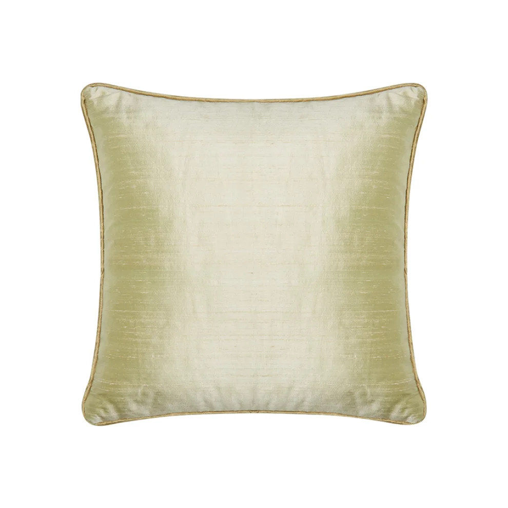 Alpaq Studio - Olive Silk Shantung Cushion