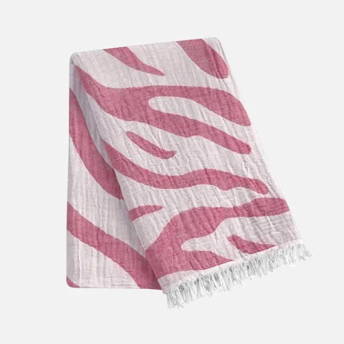 Miespiga - Wave Patterned Peshtemal Towel