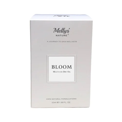 Mellys’ Nature - Bloom %100 Doğal Saç - Yüz - Vücut Kuru Yağ