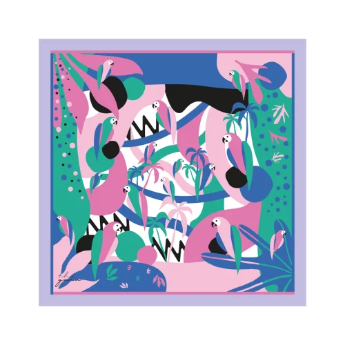 The Gaia Designs - Parrot Dance Fular&Bandana