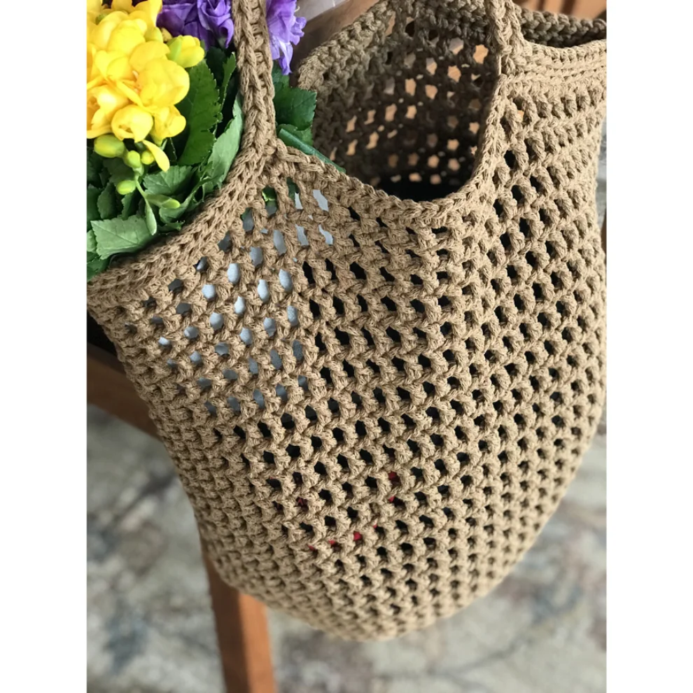 SuGibi - Crochet Shopper Bag