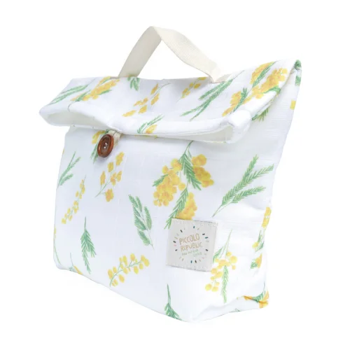 Piccolo Republic - Persona Botanica Mimoza Desenli PiccoBag Çanta