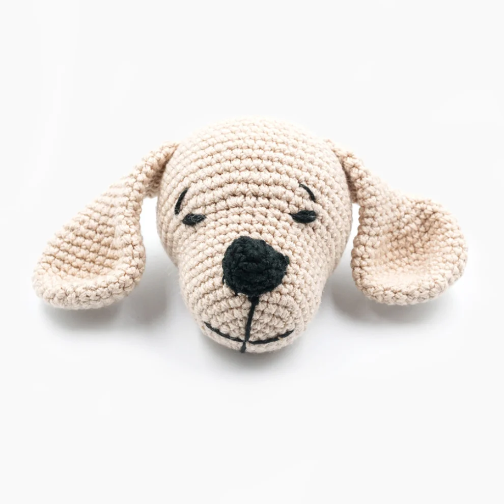 Wood&Tail - Hand Knitted Toy Dog
