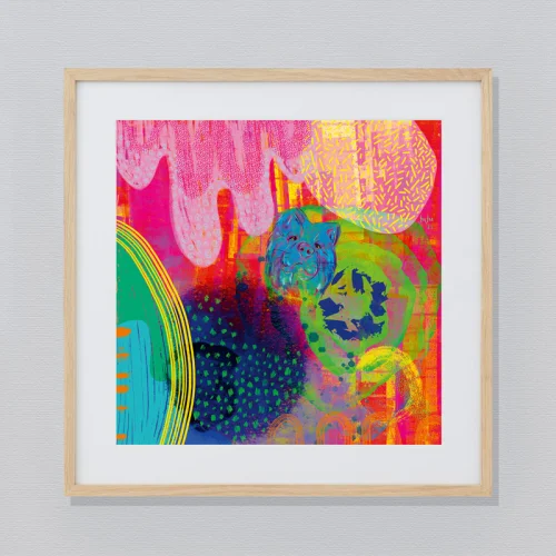 Jujuandbalim - Hypnosis/Sun Art Print