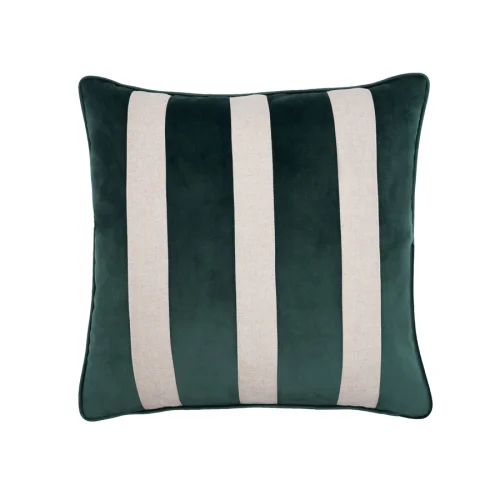 22 Maggio Istanbul - Sorriso Linen Velvet Decorative Cushion