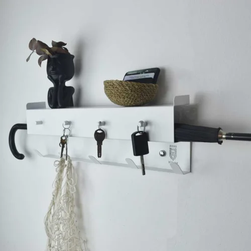 Zeus Dizayn - Gaia Wall Hook Shelf Hanger