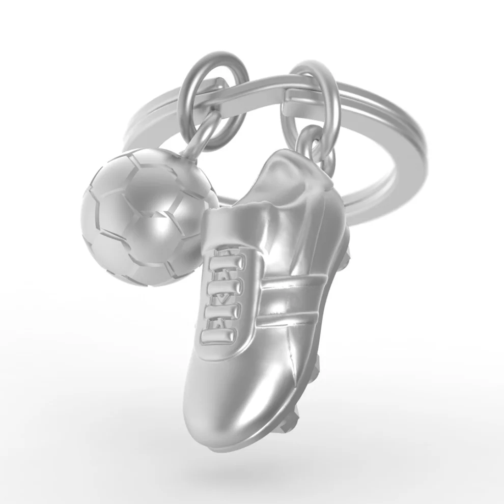 Metalmorphose - Football Keychain