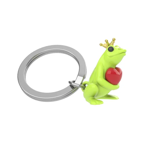Metalmorphose - Frog Prince Keychain