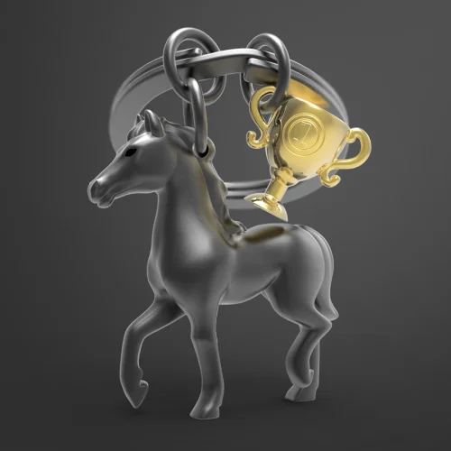 Metalmorphose - Race Horse Keychain