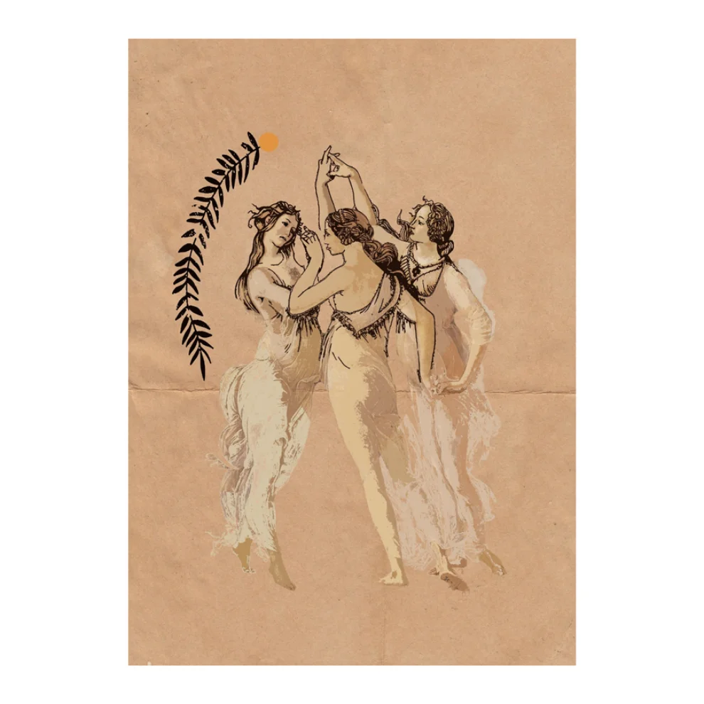 Sooth Design - The Three Graces Baskı