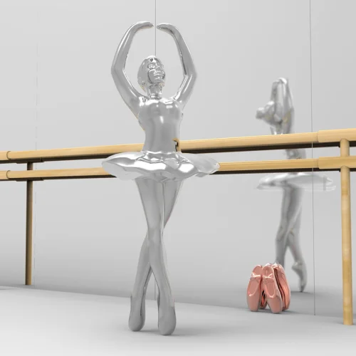 Metalmorphose - Ballerina Keychain