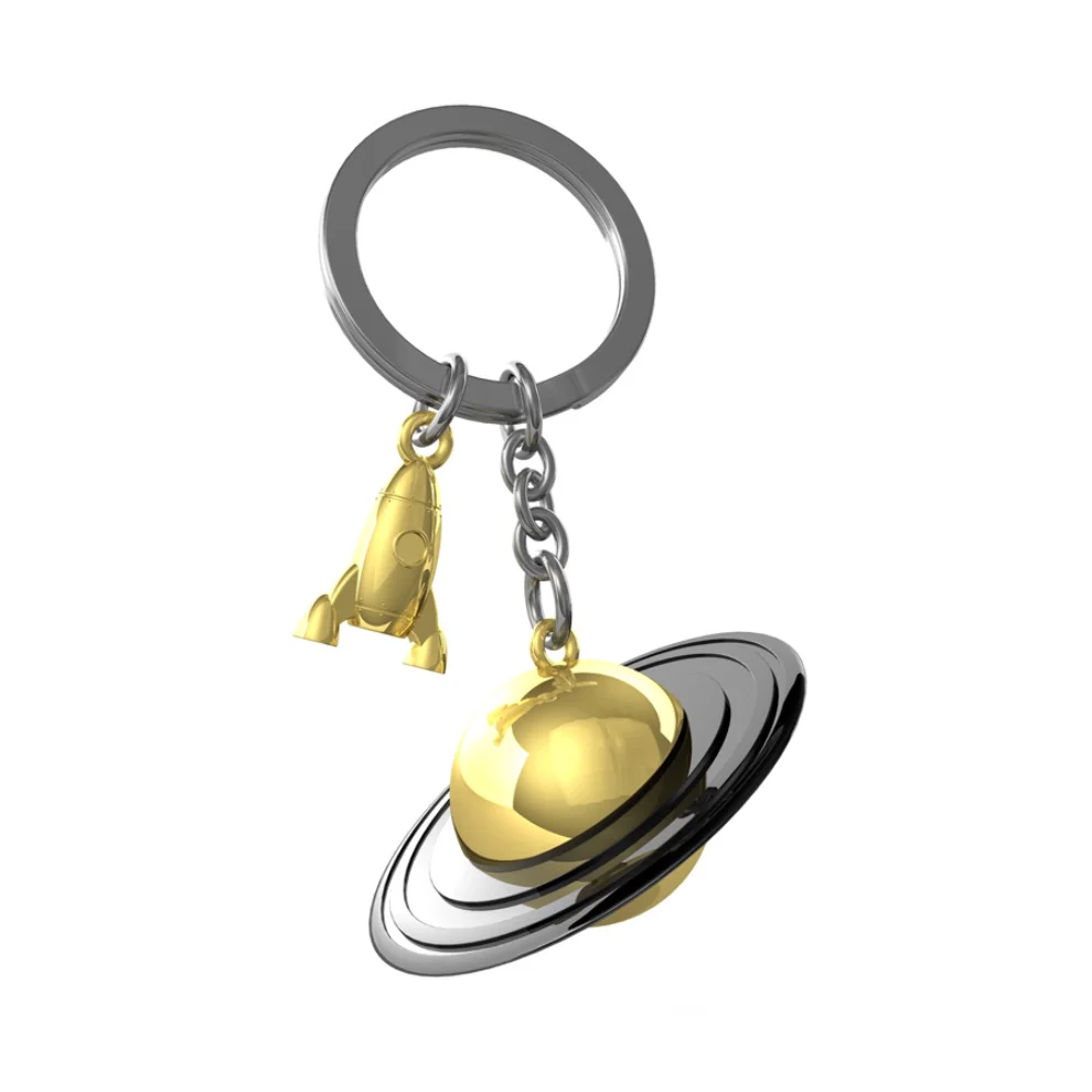 Metalmorphose - Saturn Keychain