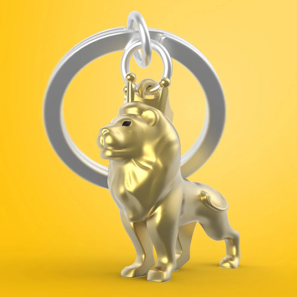Metalmorphose - Lion Keychain