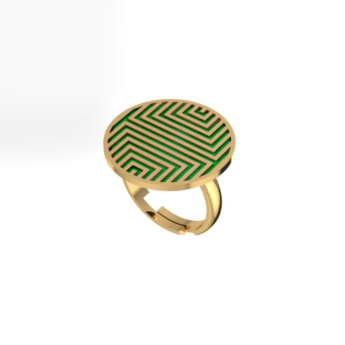 Iris The Brand - Themis Enameled Ring