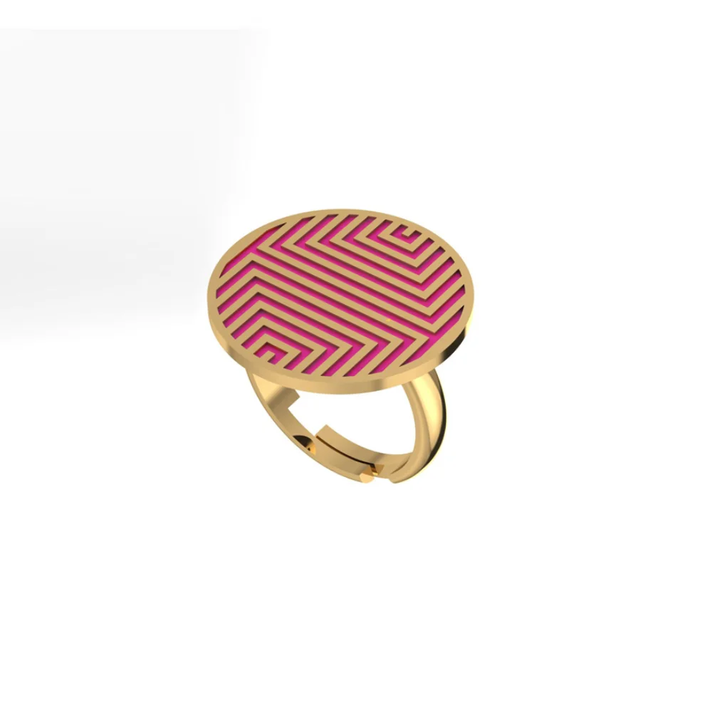 Iris The Brand - Themis Enameled Ring