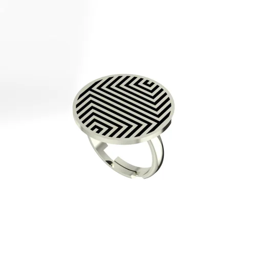 Iris The Brand - Themis Enameled Ring - I