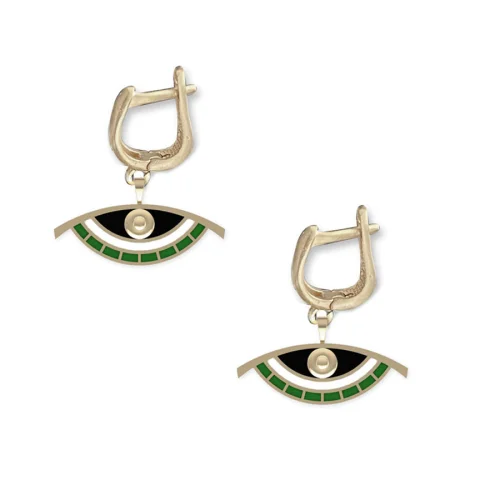 Iris The Brand - Iris Enameled Earing