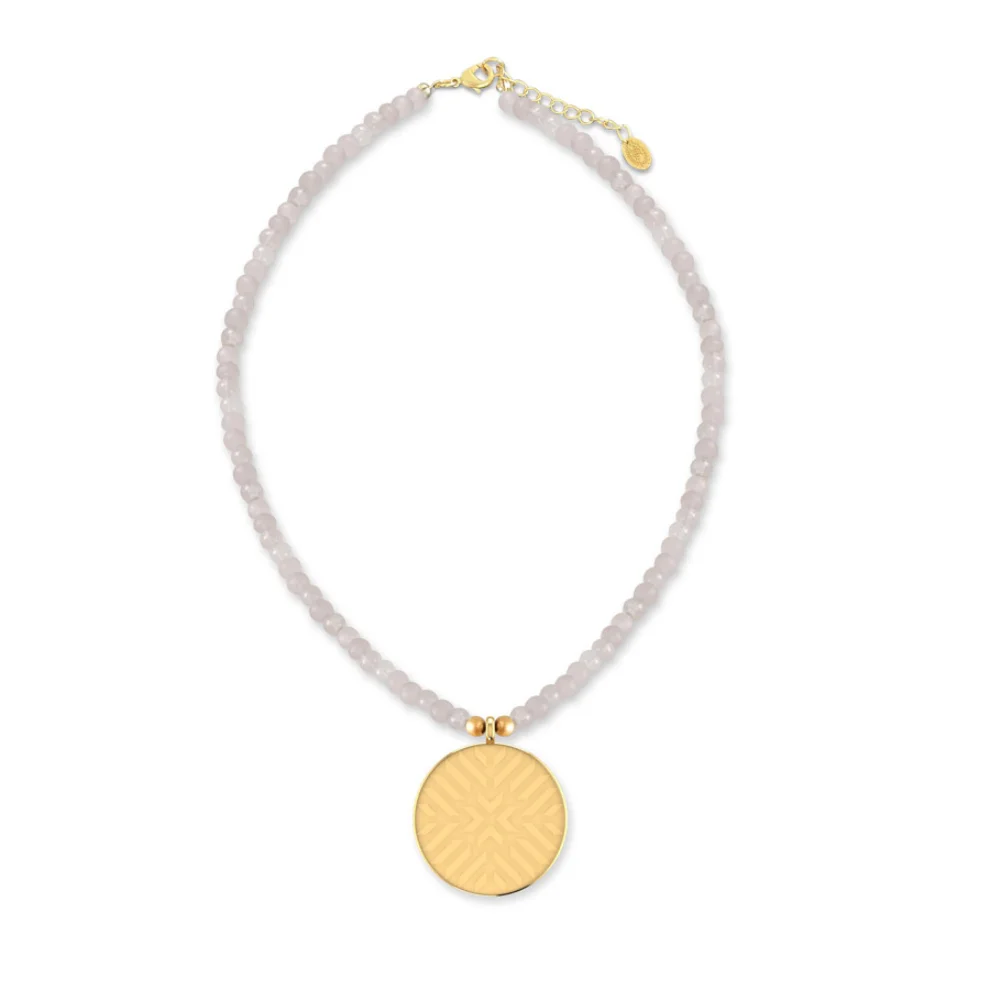 Iris The Brand - Alchera Rose Quartz Necklace