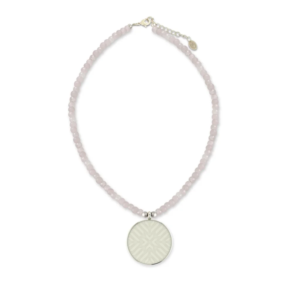 Iris The Brand - Alchera Rose Quartz Necklace