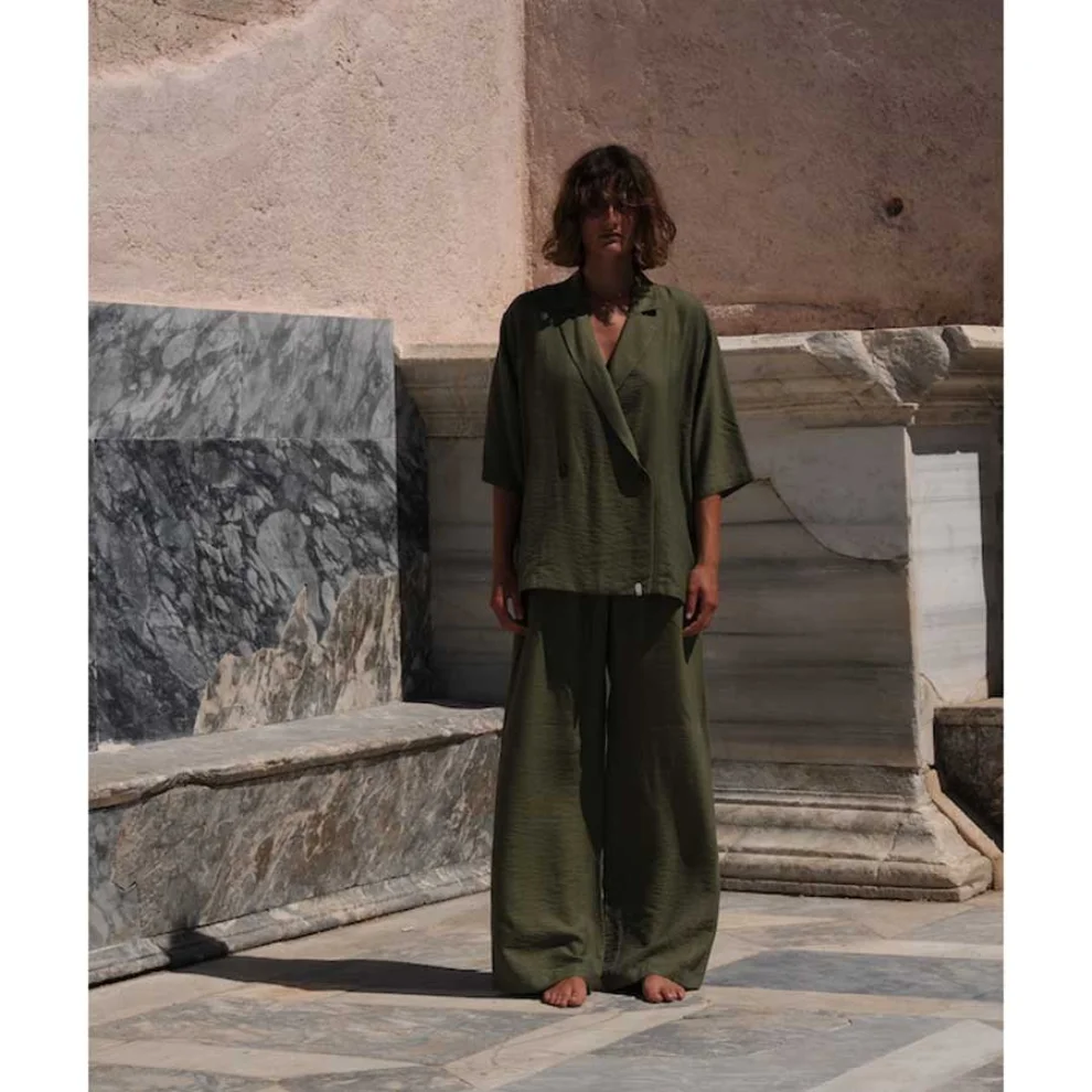 Jorah Closet - Balı Wide Leg Trousers