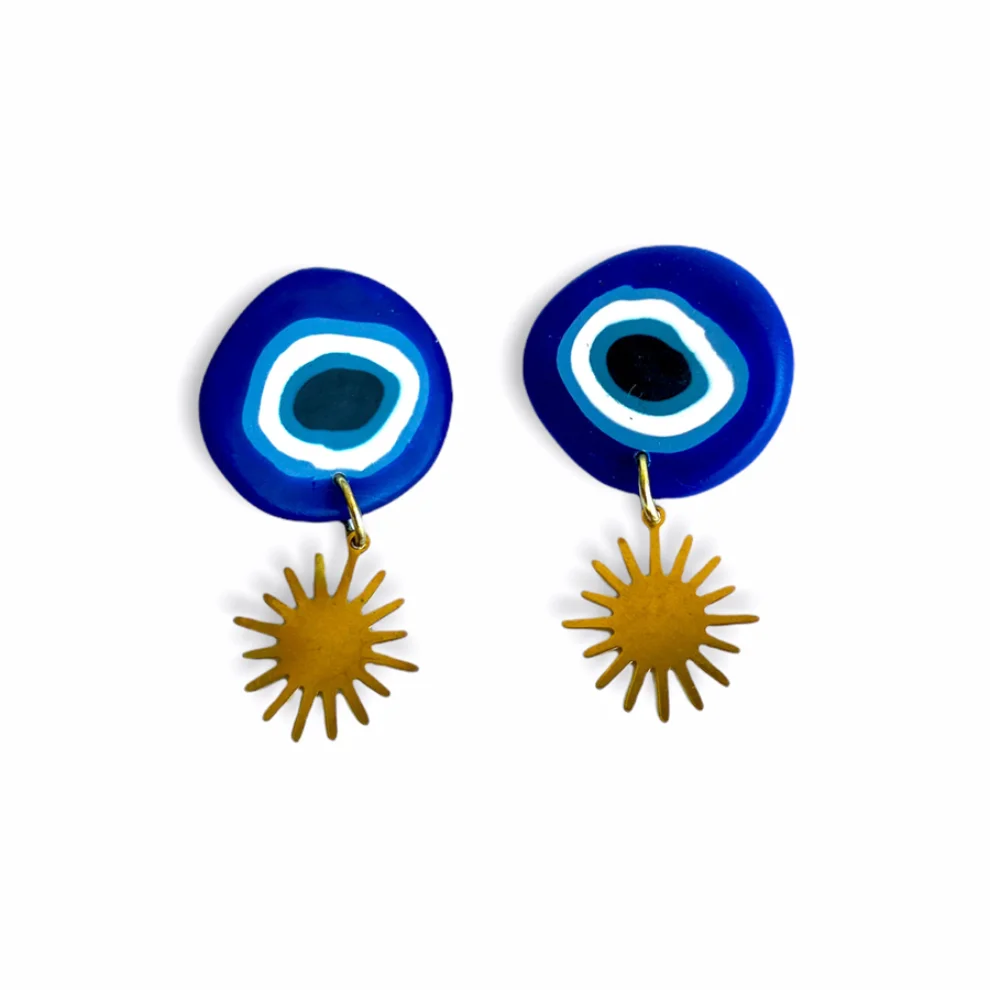 Lei - Evil Eye Earring