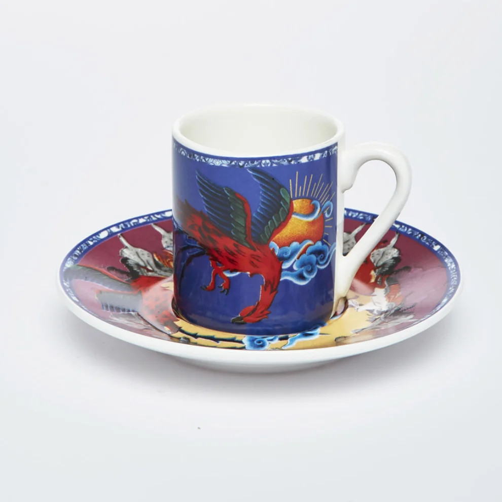 Martius - 1001 Nights Tales Set Of 6 (Sky&Sea&Terra) Coffee Cup&Saucer Cup