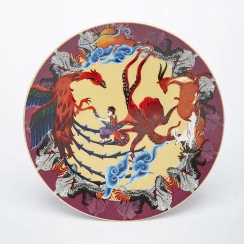 Martius - 1001 Nights Tales (Terra) Dessert & Decorative Plate