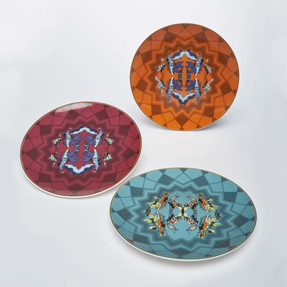 Martius - Martiques Set Of 3 Dessert Plate