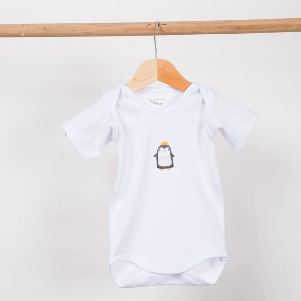 Miespiga - Penguin 2-pack Short Sleeve Baby Body