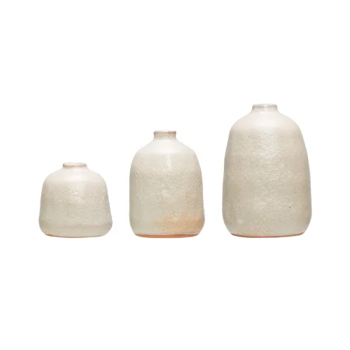 Warm Design	 - Terra Cotta 3 Pcs Vase