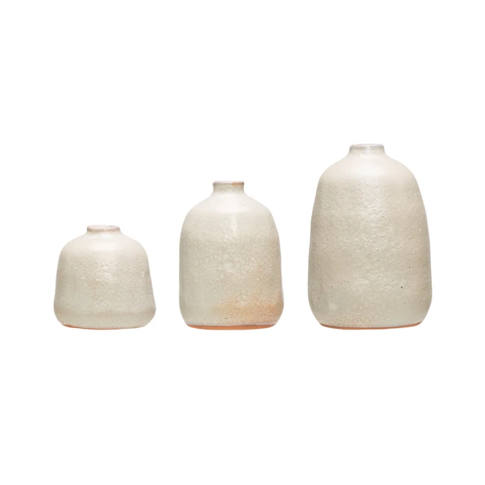 Warm Design	 - Terra Cotta 3 Pcs Vase