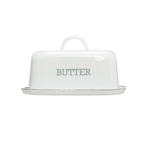 Warm Design	 - Enamel Butter Container