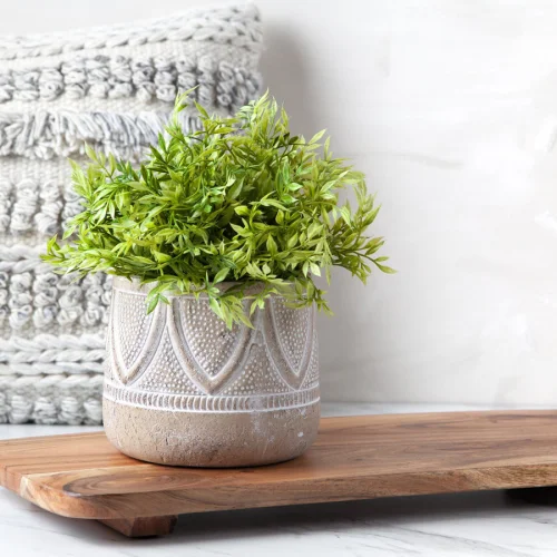 Warm Design	 - Terracotta Flower Pot - Xiii