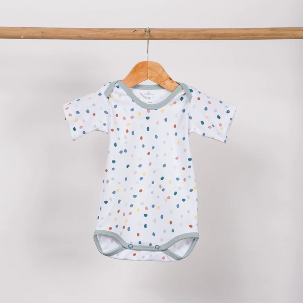 Miespiga - Penguin 3-pack Short Sleeve Baby Body