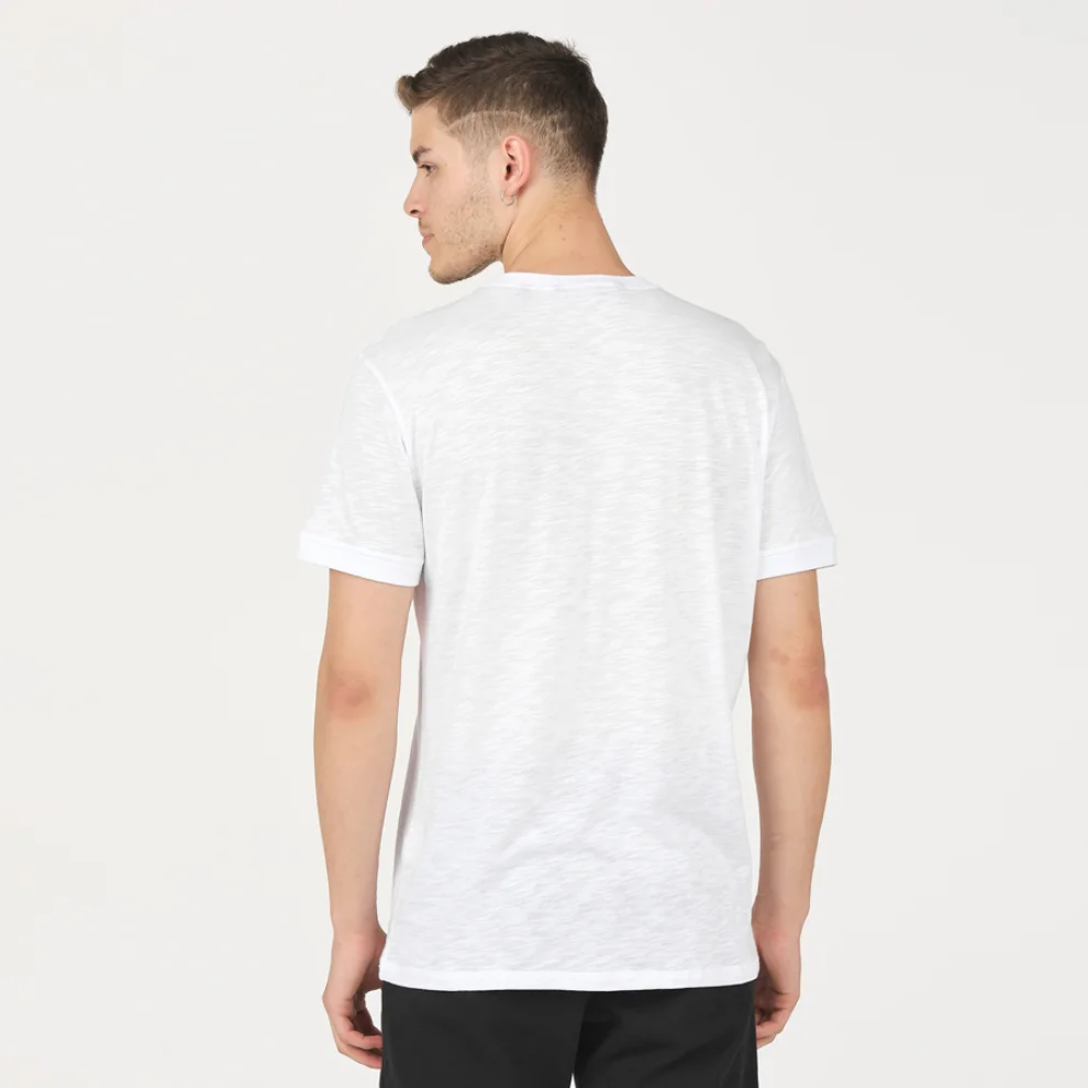 Tbasic - Buttoned Modal T-shirt