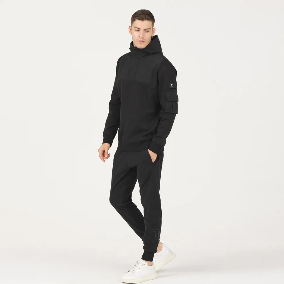 Tbasic - Parachute Hood Sweatshirt