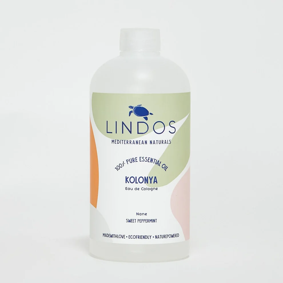 Lindos Naturals - Ferahlatıcı Doğal Kolonya - Nane