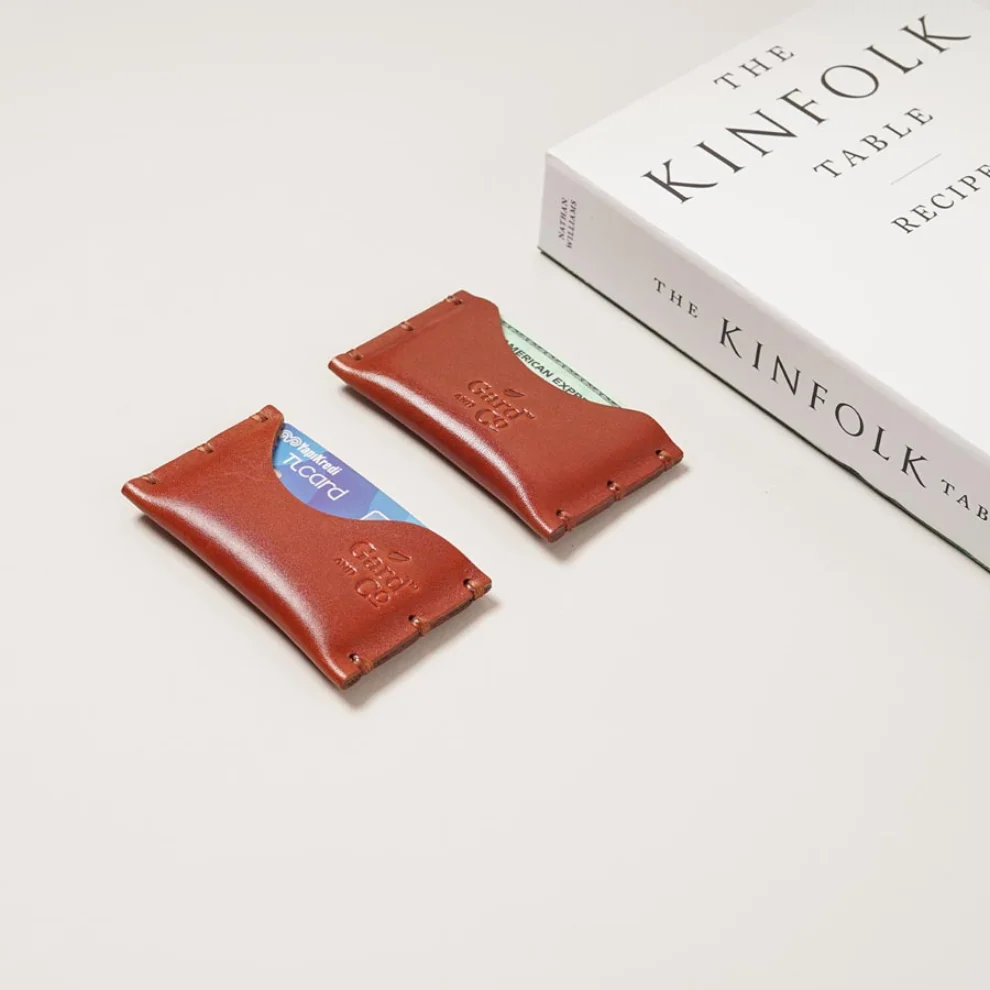Gard and Co. - Thin Wave Genuine Leather Unisex Wallet - Card Holder