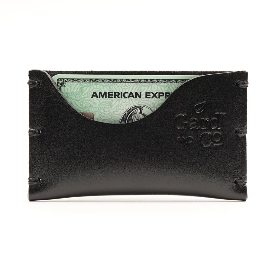 Thin Wave Genuine Leather Unisex Wallet - Card Holder