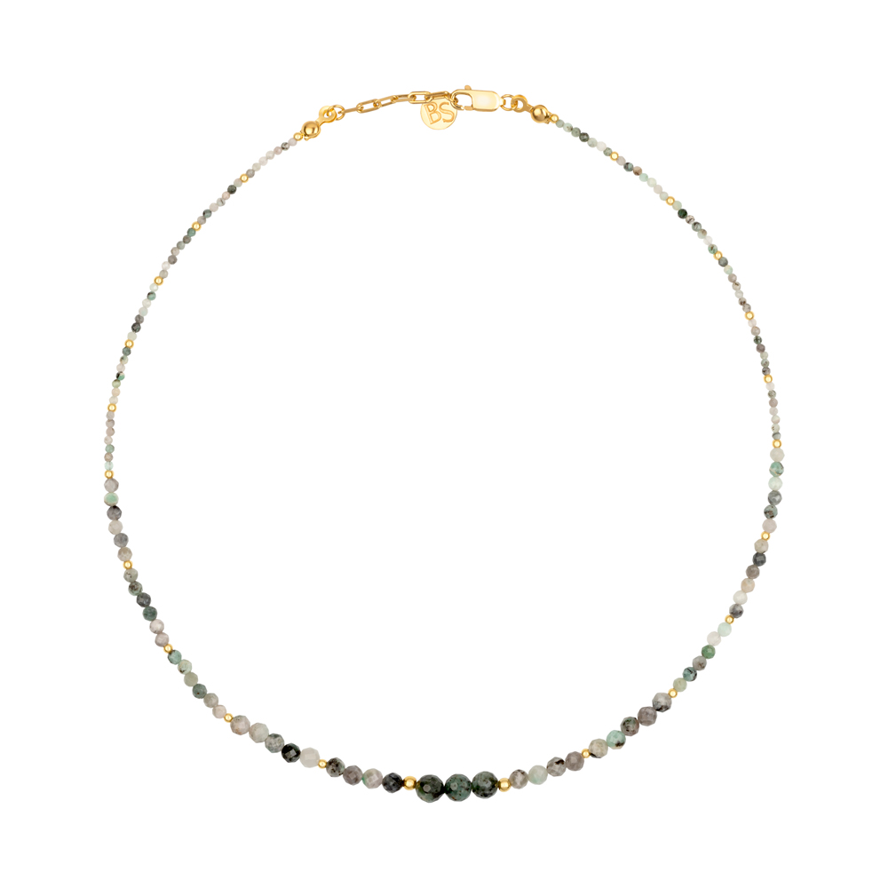 Bonjouk Studio - Jiera Emerald Necklace | hipicon
