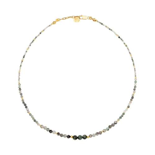Bonjouk Studio - Jiera Emerald Necklace