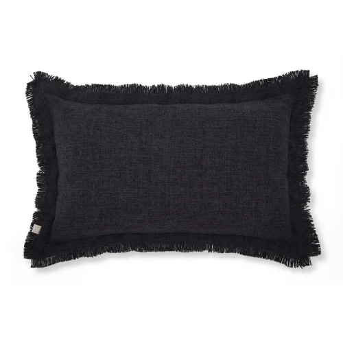 Table and Sofa - Monteral Fringed Pillow - IV