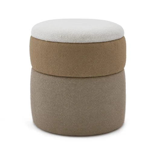 Table and Sofa - Palermo Beige Ottoman