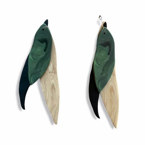 Lei - Fall / Feather Earring