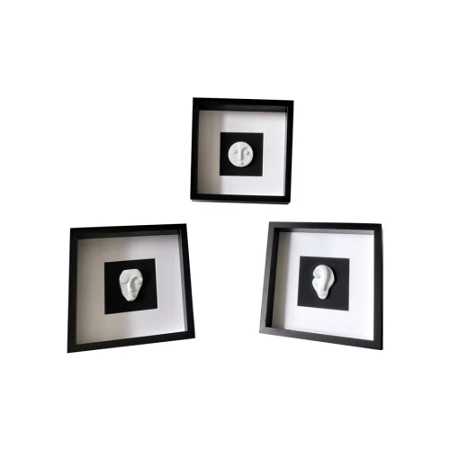 B'art Design - Framed Mask Set Of 3