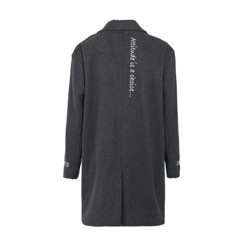 Mier - Embroıdery Detaıled Stockholm Coat