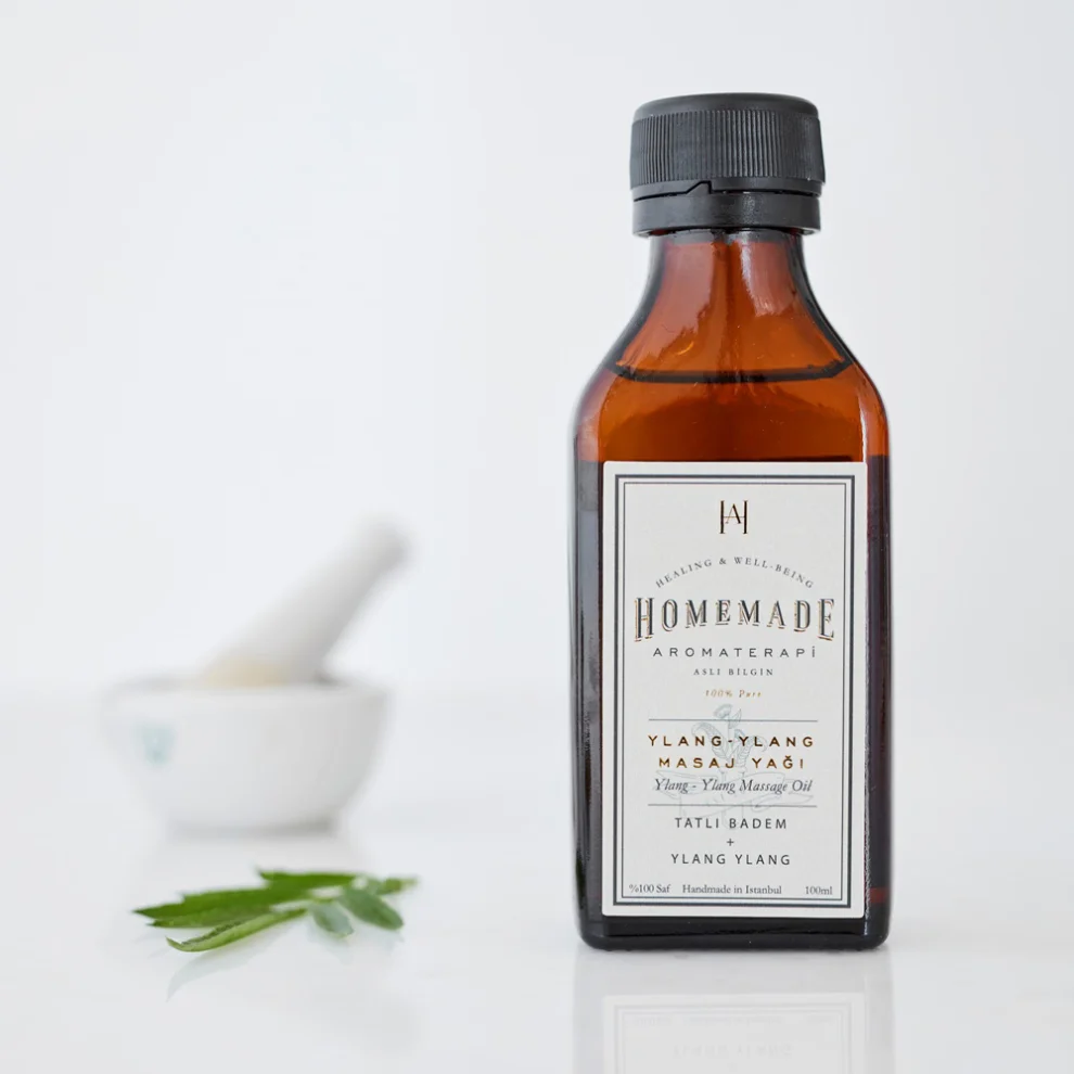 Homemade Aromaterapi - Ylang-ylang Massage Oil